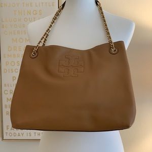 Tan Tory Burch shoulder bag